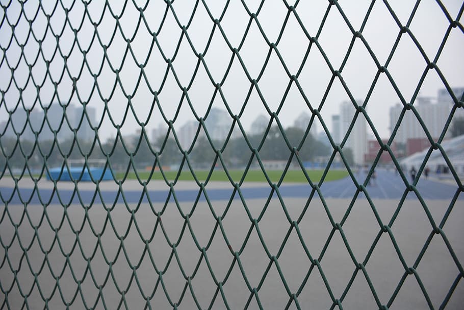 net, north, playground, pattern, security, chainlink fence HD wallpaper