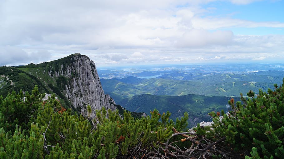 nature, mountain, landscape, sky, mountain nature, clouds, austria HD wallpaper