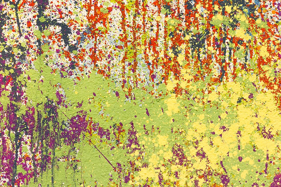 paint, paint splashes, drop, color, liquid, artistic, dirty HD wallpaper
