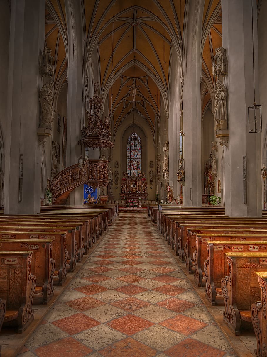 Church, Germany, Architecture, Building, altar, religion, history HD wallpaper