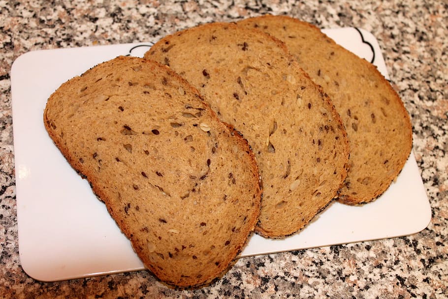 bread slices, breakfast plate, eat, food, abendbrot, food and drink HD wallpaper