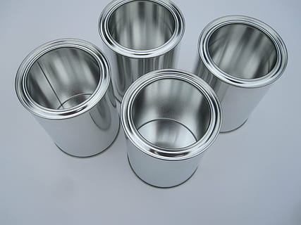 cans, glance, white, metal, sheet, tin, paper, background, light HD wallpaper