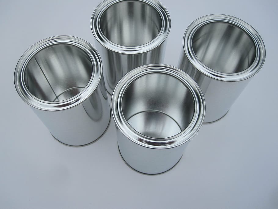 cans, glance, white, metal, sheet, tin, paper, background, light HD wallpaper
