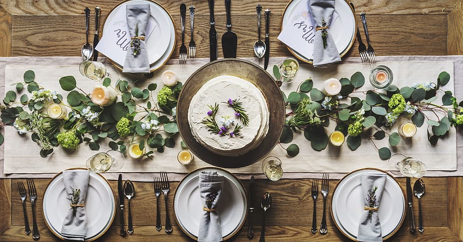 white ceramic dinnerware set, desktop, old, champagne, cloth HD wallpaper