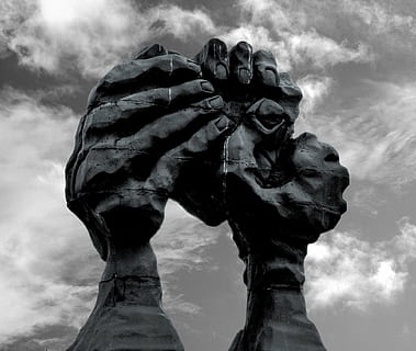 monument, german division, wall, border, places of interest HD wallpaper