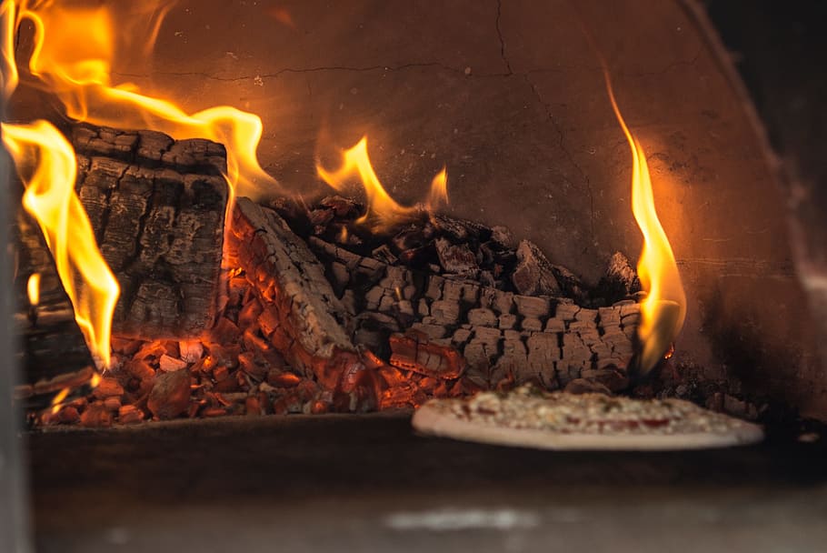 fireplace, wood, burn, warm, heat, hot, red, flame, light, bonfire HD wallpaper