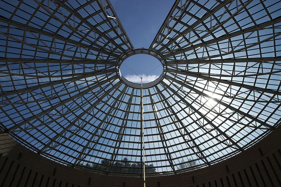 mart, museum, sky, dome, built structure, architecture, ceiling HD wallpaper