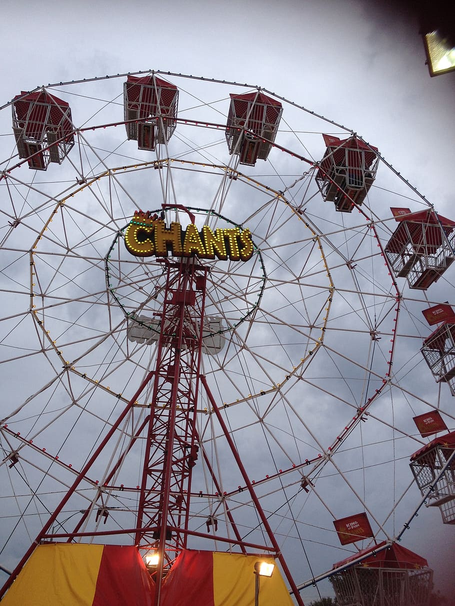 carnival, fun, ferris, park, amusement, fair, wheel, carousel HD wallpaper