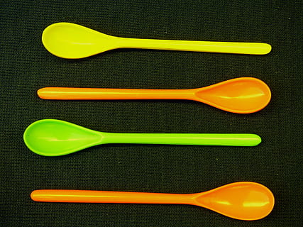 Spoons, Plastic, Colors, kitchen Utensil, kitchenware Department HD wallpaper
