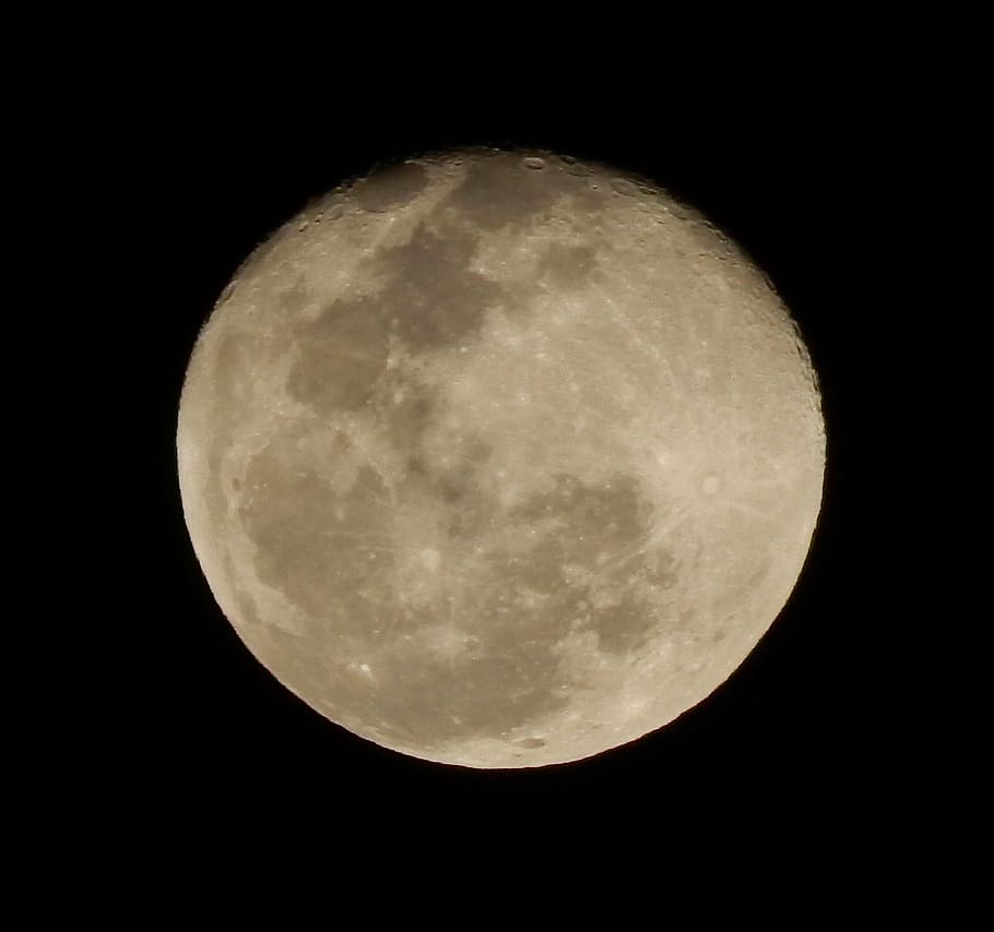 moon, astro, night, dark, nocturne, sky, brightness, astronomy HD wallpaper