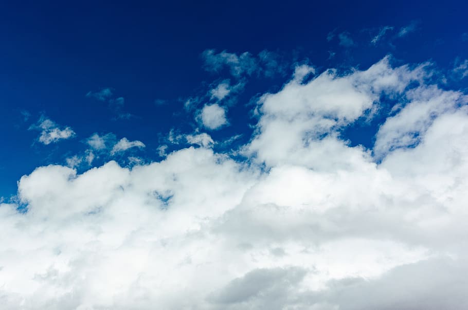 Clouds in the sky, nature, blue, weather, cloud - Sky, day, air HD wallpaper