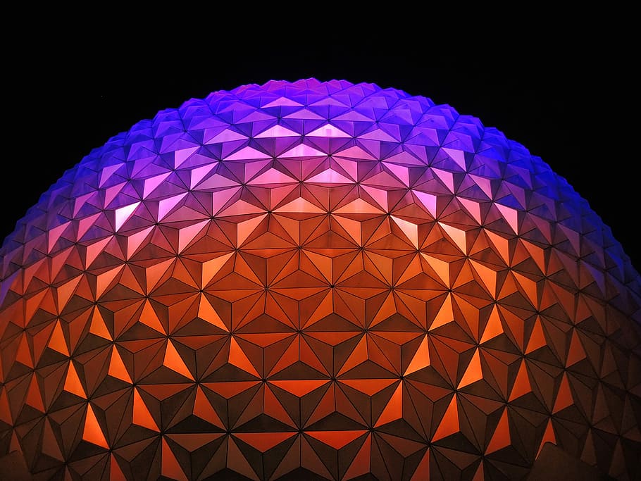 golf, sphere, sport, black Background, technology, pattern, abstract HD wallpaper