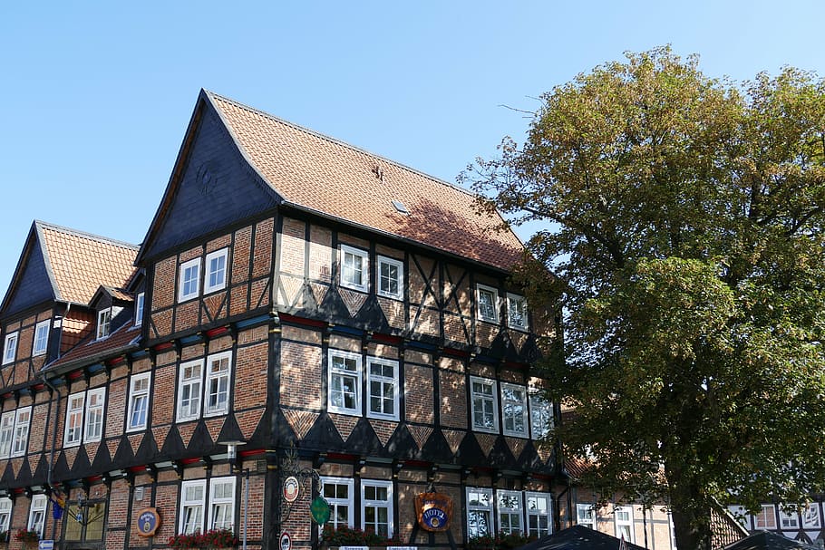 wolfenbüttel, lower saxony, city, old town, historically, bowever, HD wallpaper