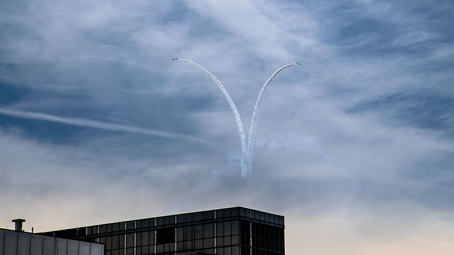 structural shot of building, building at daytime, sky, cloud HD wallpaper