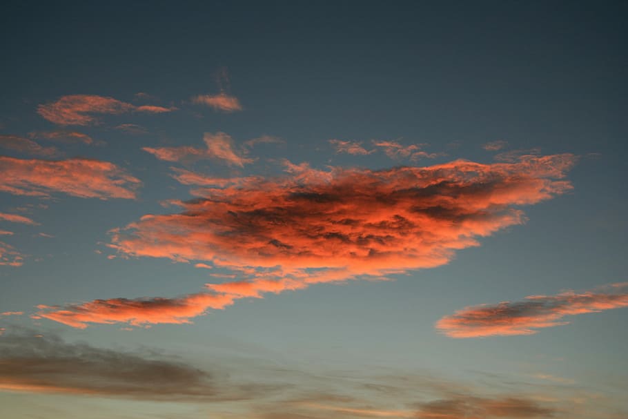 Clouds, Sunset, Dawn, sky, cloud - sky, nature, beauty in nature HD wallpaper