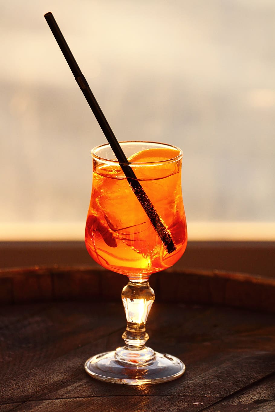 clear wine glass filled with beverage, cocktail, drink, alcohol HD wallpaper