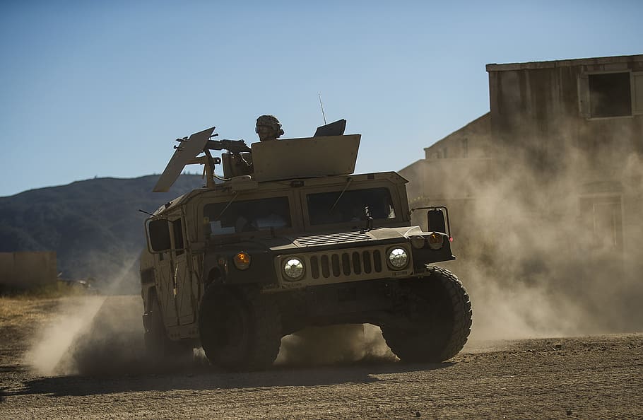 humvee on desert, U, S, Army, Army Reserve, 339th military police company
