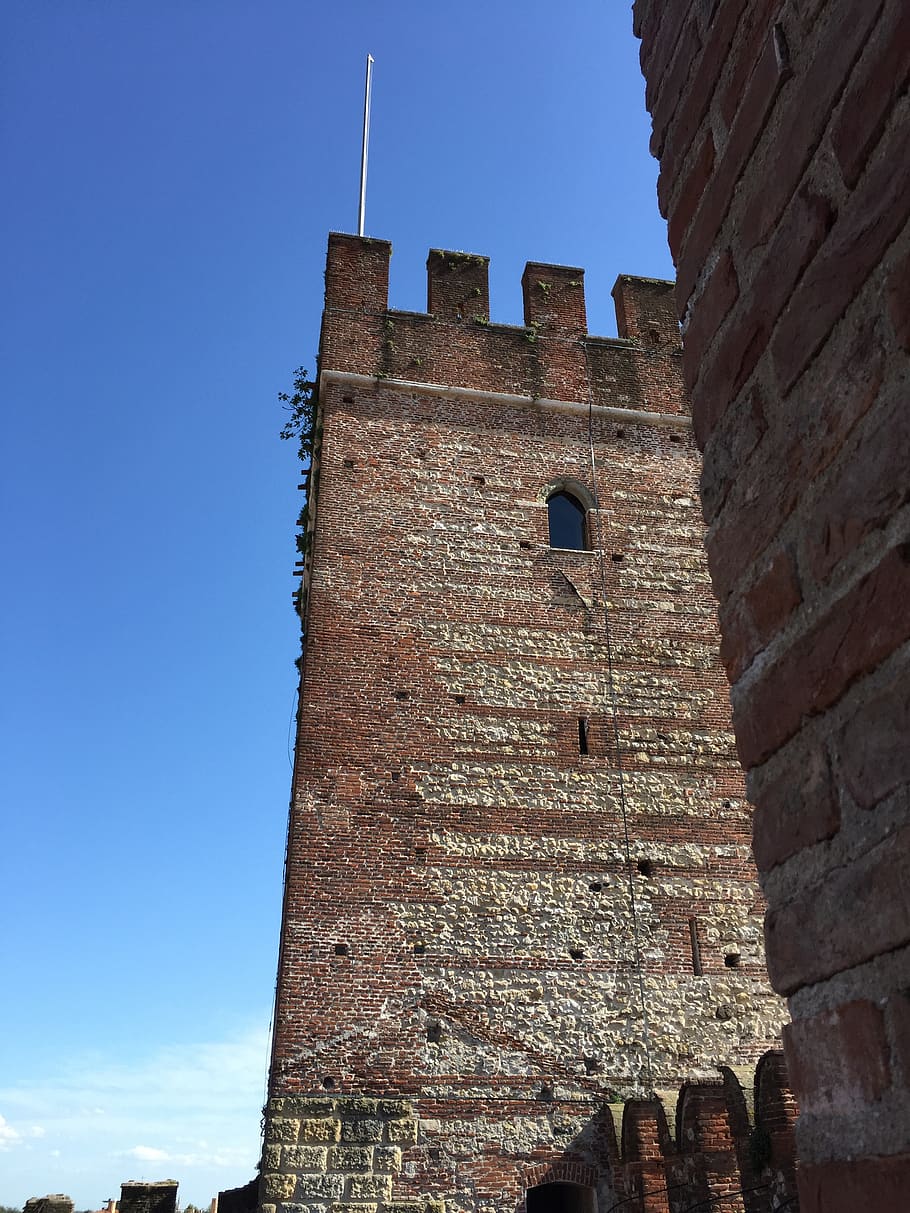 torre, castle, sky, fortification, walls, middle ages, medieval tower, HD wallpaper