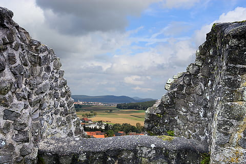 castle, wall, castle wall, outlook, middle ages, knight's castle HD wallpaper