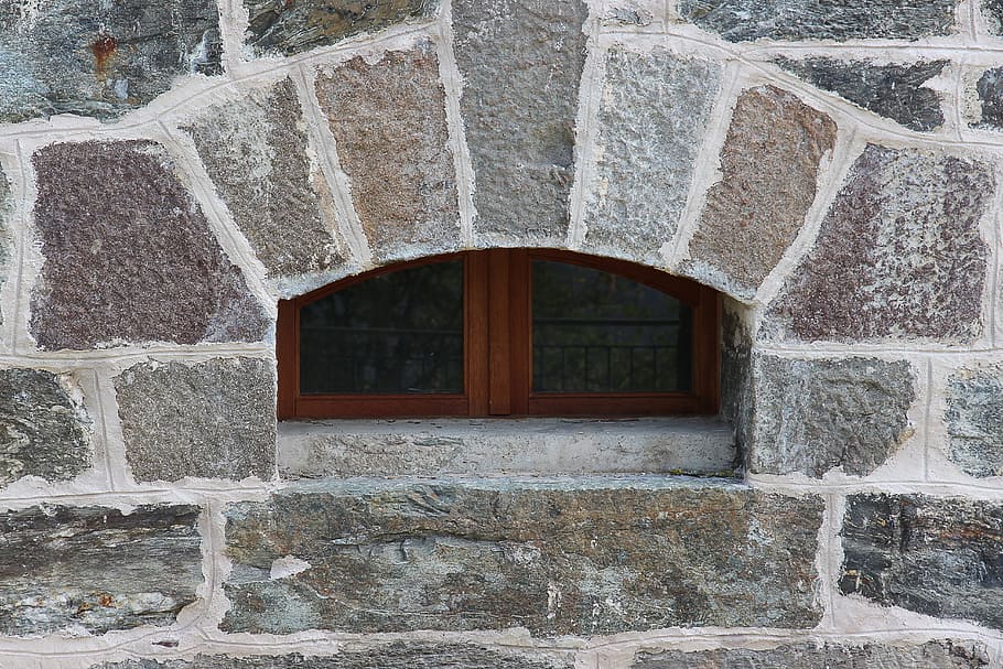 window, old, old window, facade, historically, weathered, wood HD wallpaper