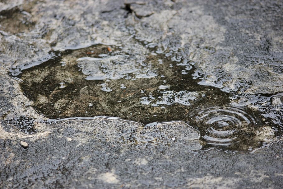 Ripple, Water, Pool, Rock, Clean, rain, freshness, no people HD wallpaper