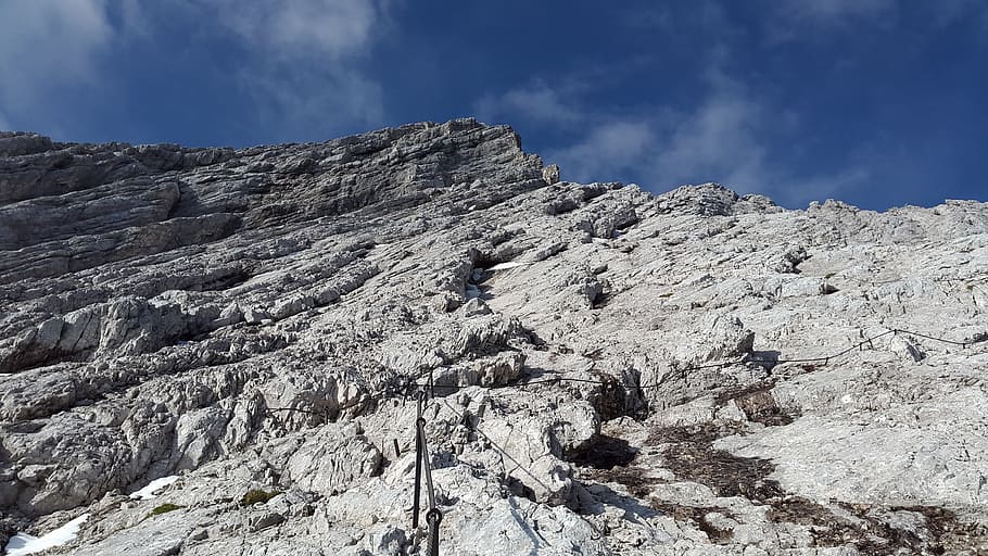 Alpspitze, Climbing, North Face, Ferrata, north face ferrata, HD wallpaper