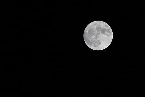 super moon, night, full, supermoon, dark, space, astronomy HD wallpaper