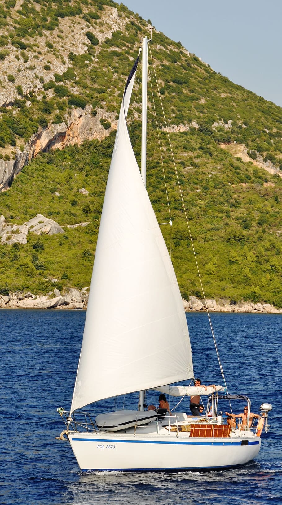 boat, sea, sailing, nautical vessel, transportation, mode of transportation HD wallpaper