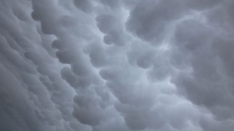 dark clouds, sky, weather, cold front, cumulus, weather phenomenon HD wallpaper