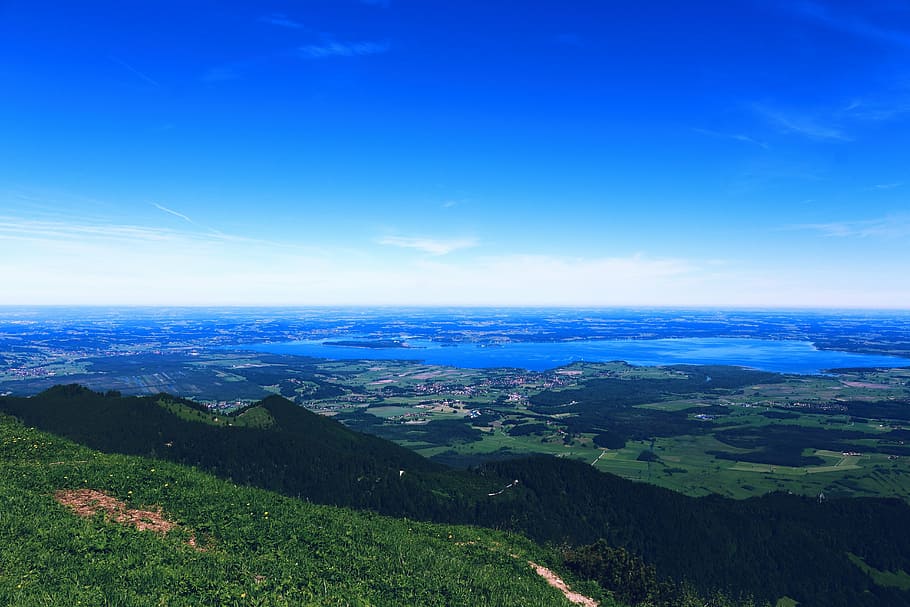 lake, panorama, view, horizon, earth, scenics - nature, beauty in nature HD wallpaper