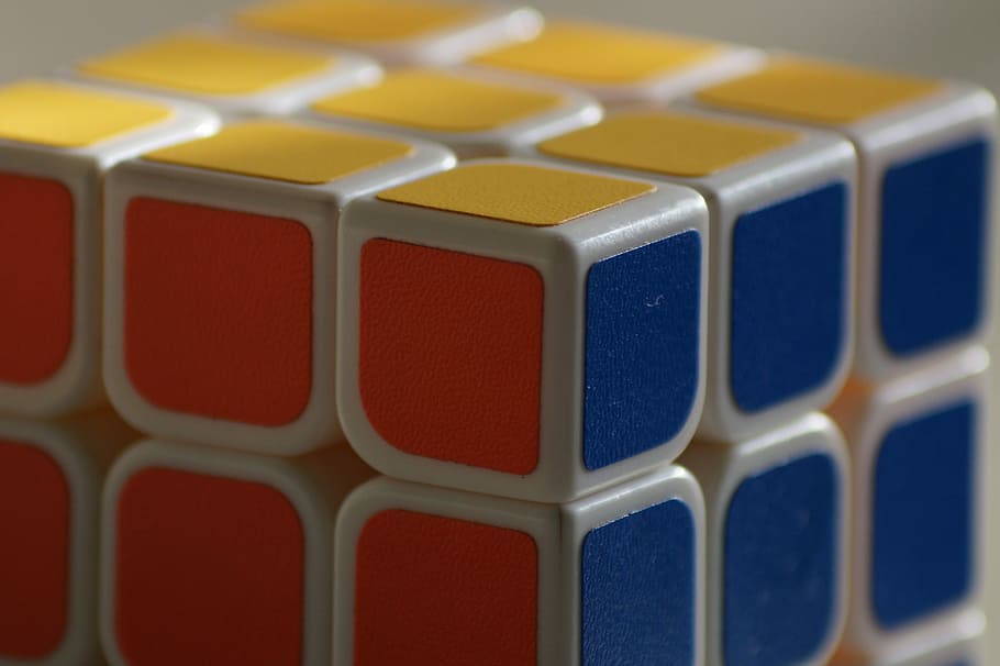 Rubik, Cube, Rubik Cube, Game, conceptual, rubik's, puzzle, HD wallpaper