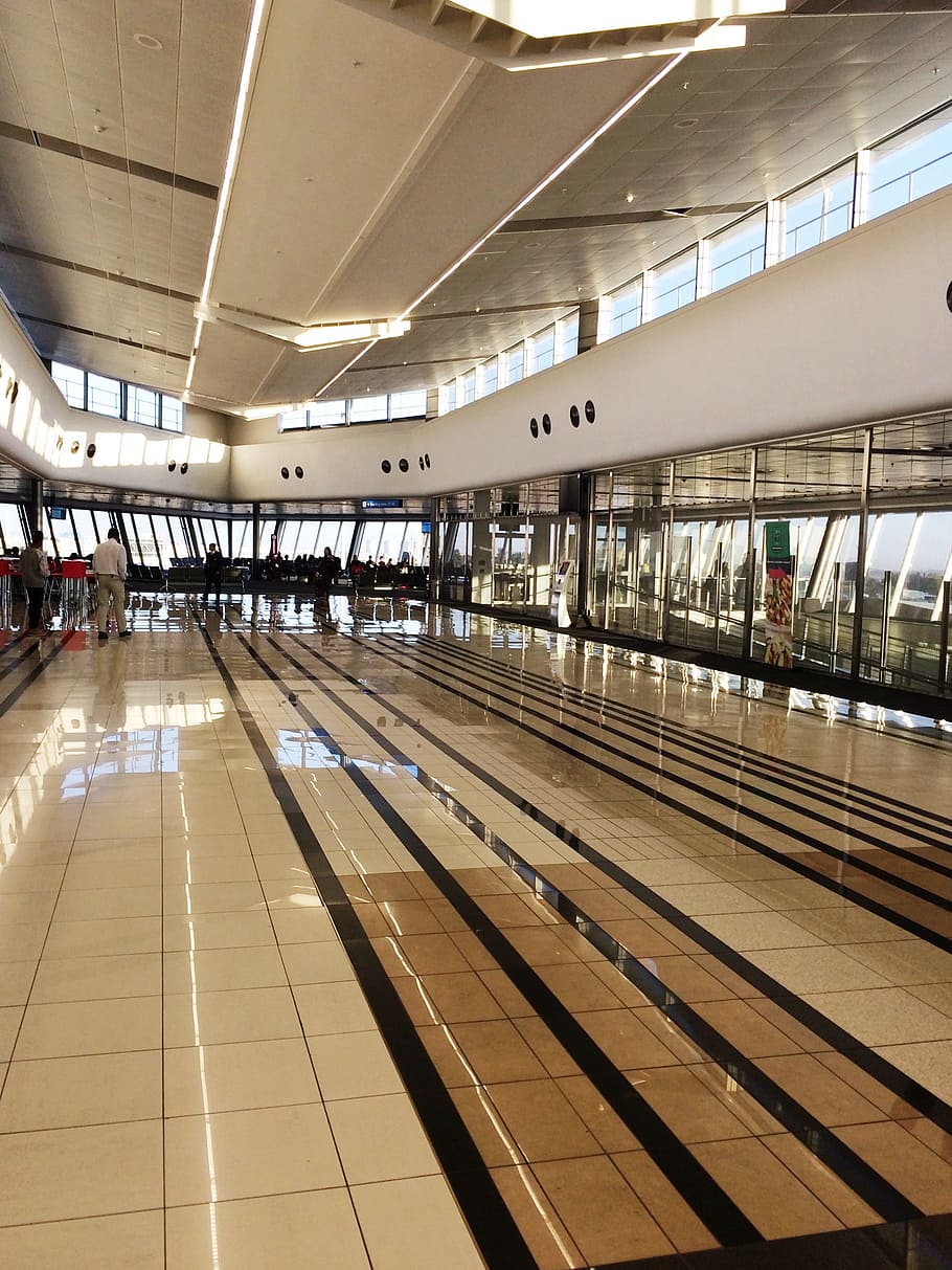 airport, floor, lines, transportation, architecture, rail transportation HD wallpaper