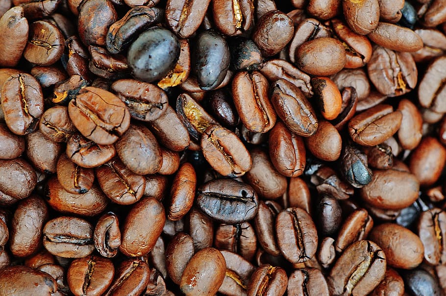 coffee, coffee beans, cafe, roasted, caffeine, brown, aroma HD wallpaper