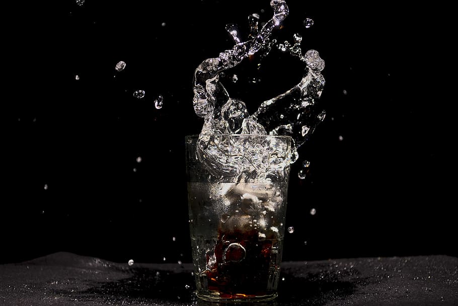 Bar, nhdsjkbckd, dcbsdkcb, drink, studio shot, water, black background HD wallpaper