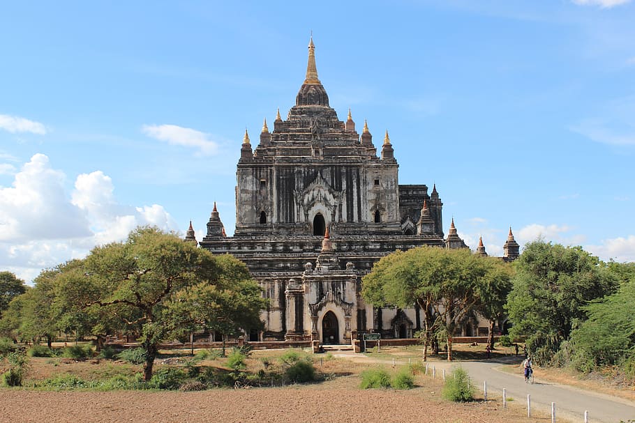 Bagan, Burma, Myanmar, Temple, temple level, pagoda, asia, temple complex, HD wallpaper