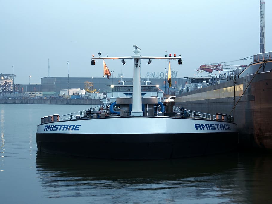 amistade, ship, rotterdam, harbour, port, freight, cargo, logistics HD wallpaper