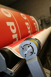 gray tarpaulin printer, printing, printing service, large format printing HD wallpaper