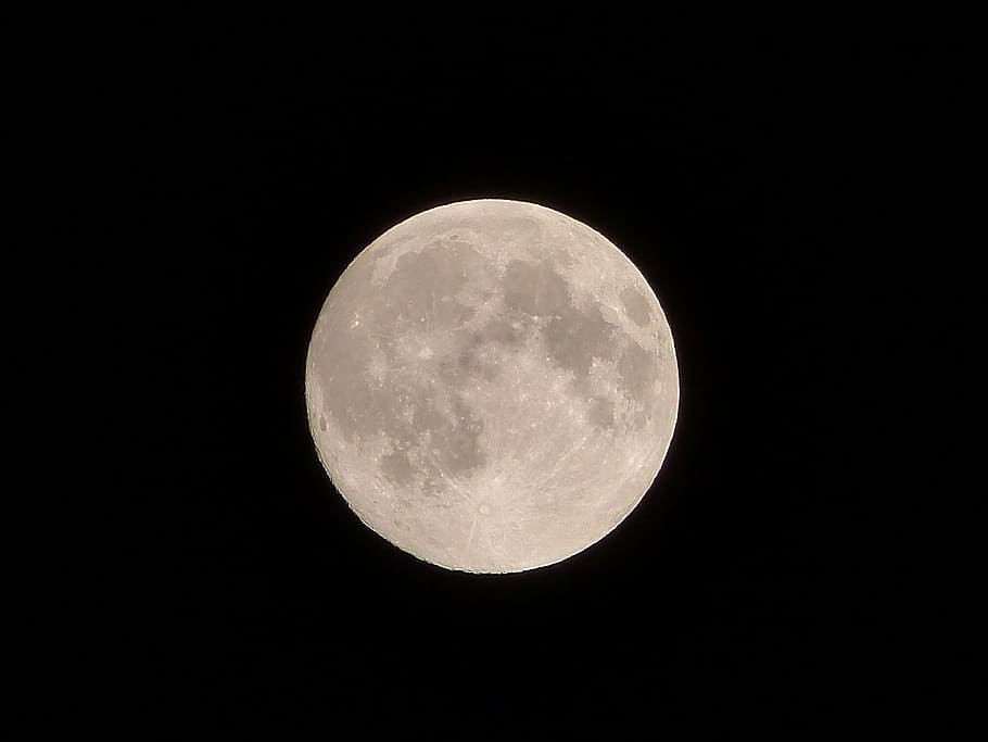 luna, full moon, sky, night, nero, space, astronomy, beauty in nature HD wallpaper