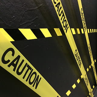 Free Stock Photo of Caution Tape On Glass — HD Images
