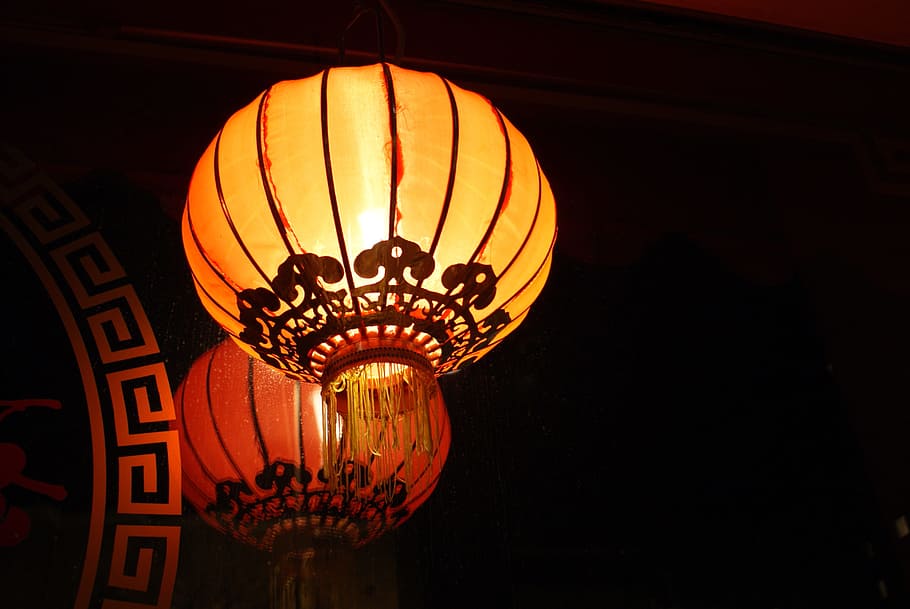lamp, oriental, light, decoration, lantern, lighting equipment HD wallpaper