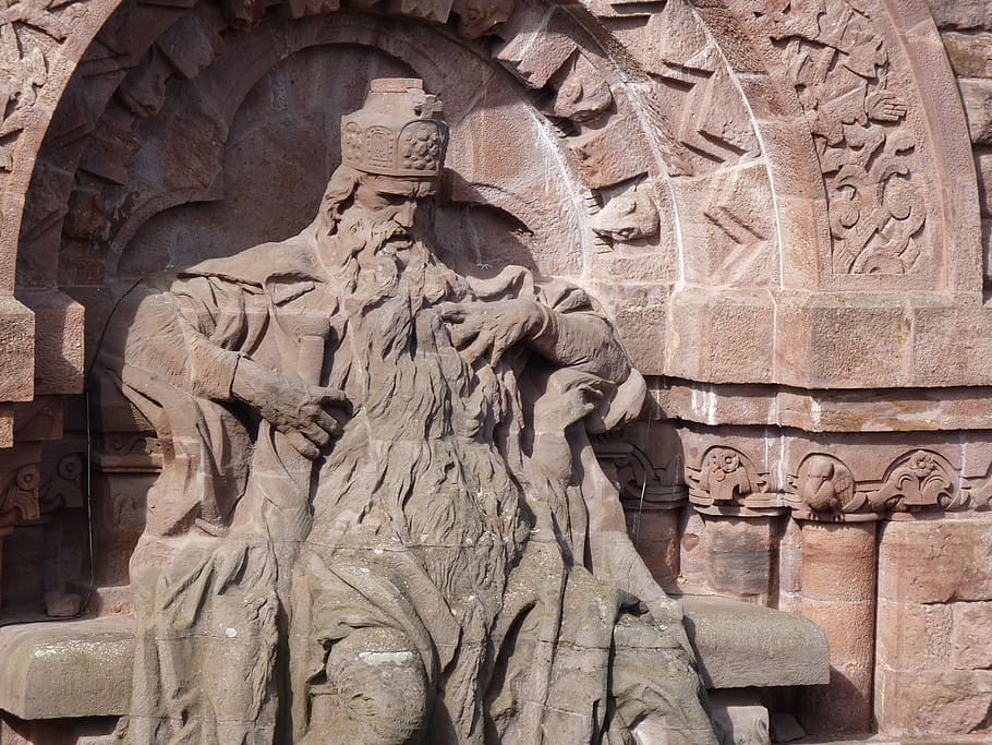 monument, cyrillic, barbarossa, architecture, famous Place HD wallpaper