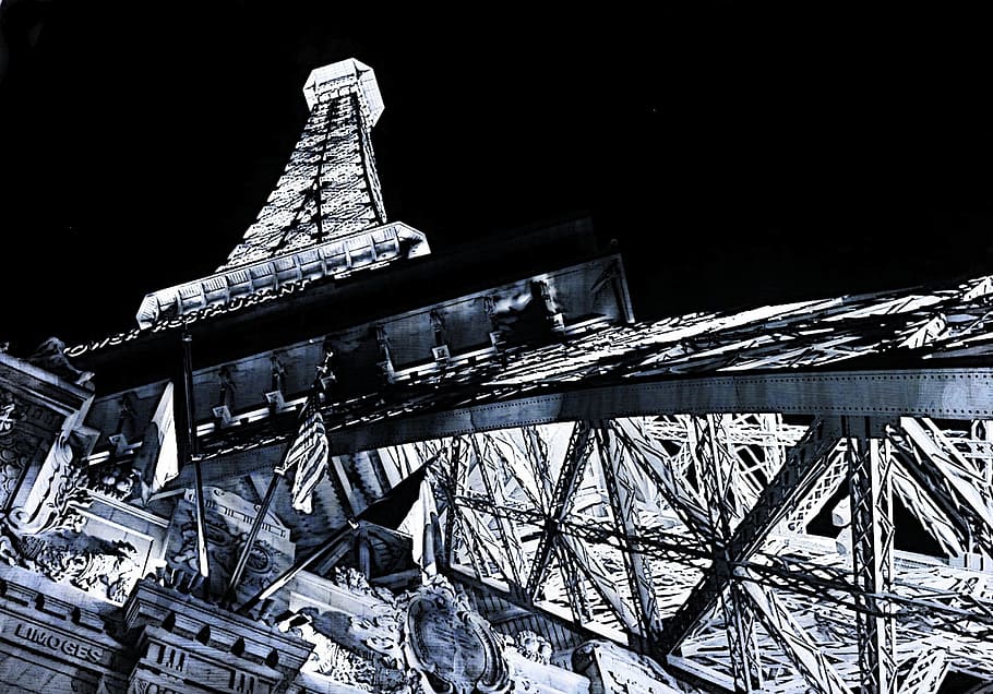 eiffel tower, building, metal, construction, architecture, technology HD wallpaper