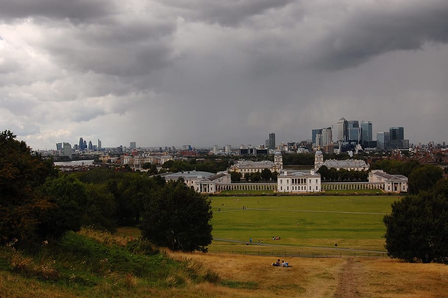 greenwich, clouds, a storm is brewing, cloud - sky, architecture HD wallpaper