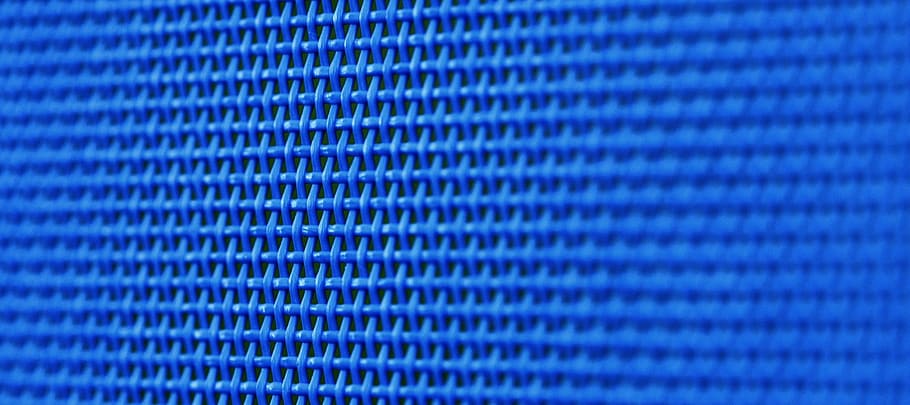 structure, tissue, pattern, close, fabric, blue, background HD wallpaper
