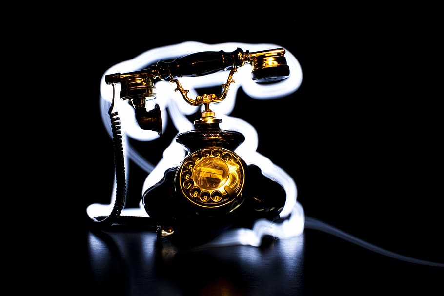 light coloring, phone, leds, dark, handset, light painting HD wallpaper