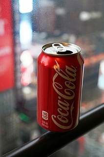 Coca Cola, Box, red, from above, erfrischungsgetränk, brand HD wallpaper