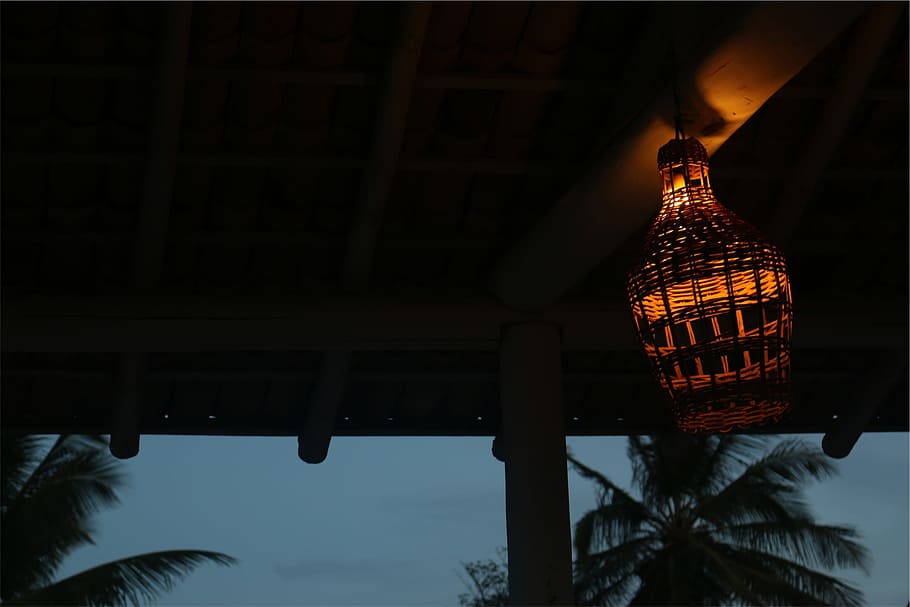 lantern, night, evening, low angle view, built structure, architecture HD wallpaper