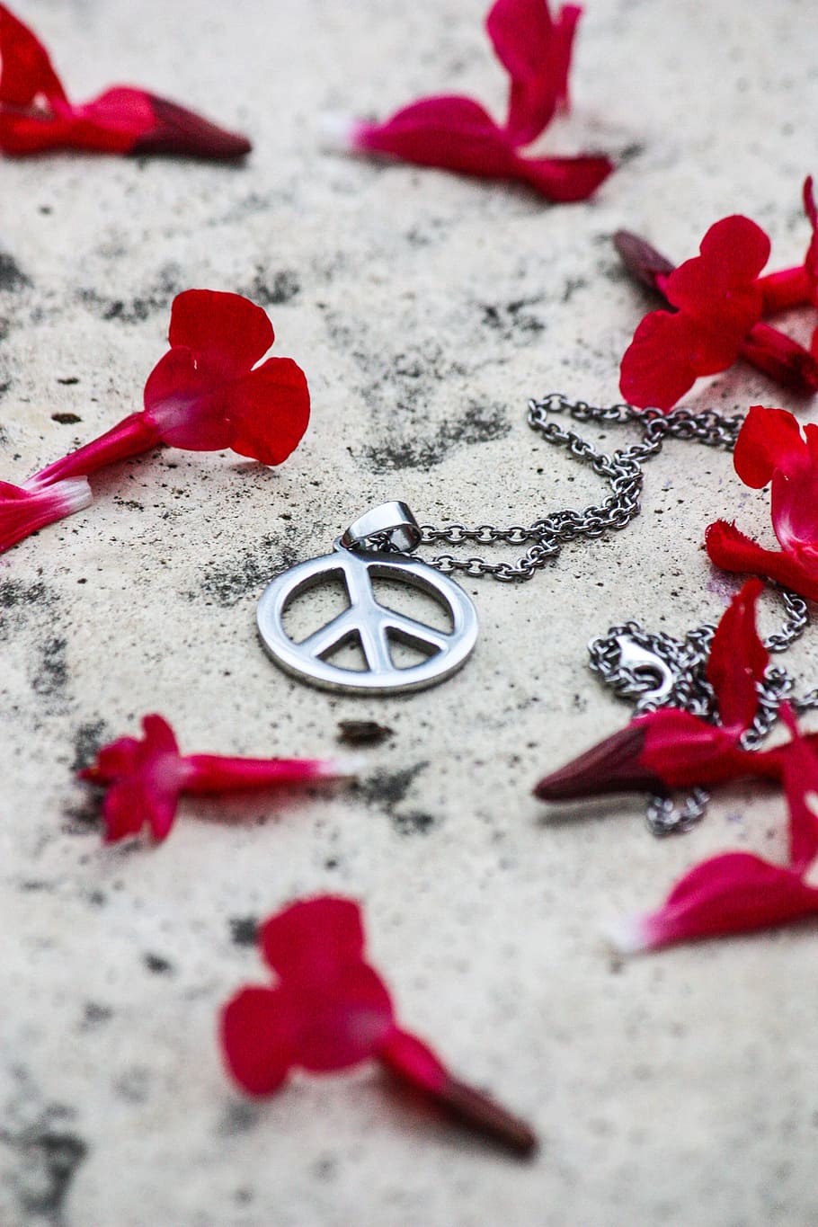 Peace, Flowers, Symbol, Nature, Summer, love, floral, hippie, HD wallpaper