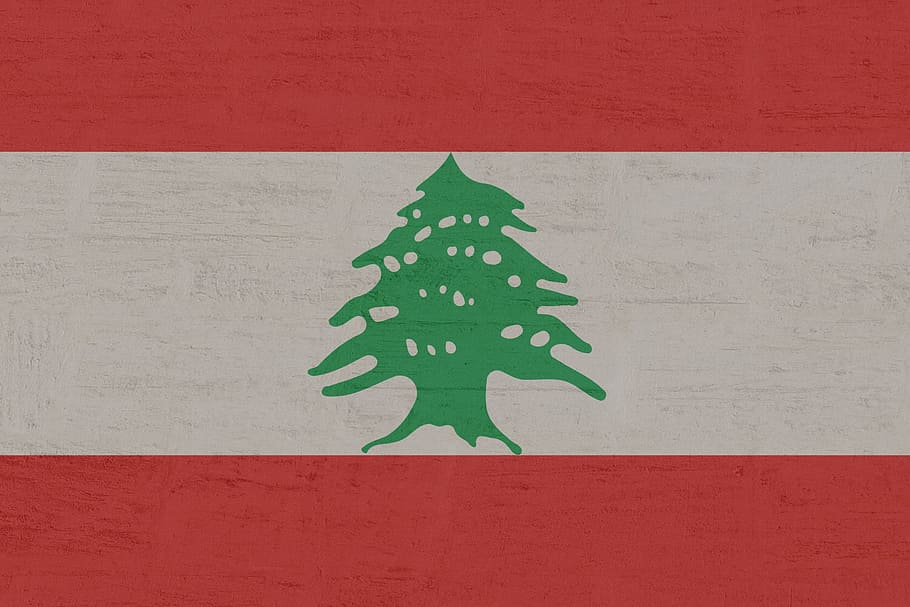 lebanon, flag, green color, red, wall - building feature, christmas, HD wallpaper