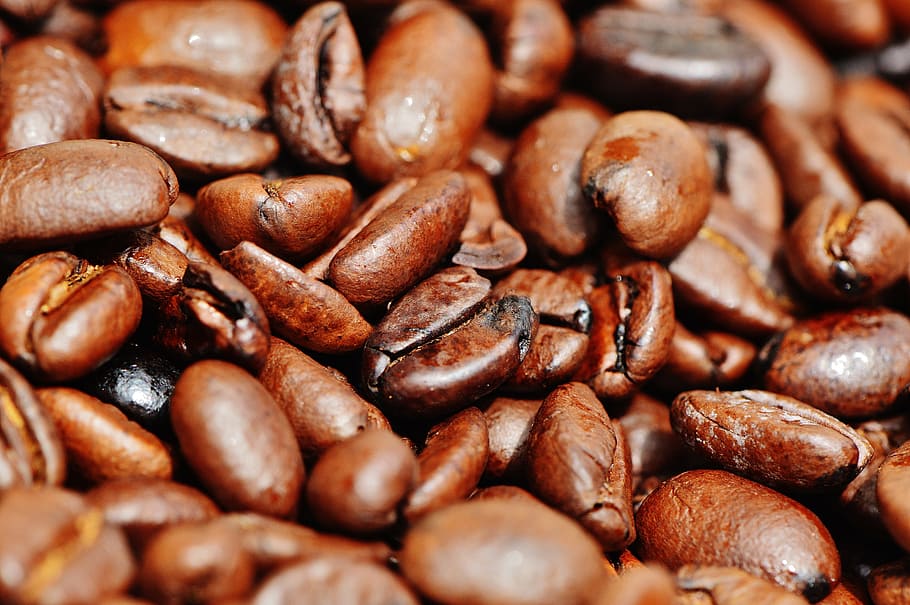 coffee, coffee beans, cafe, roasted, caffeine, brown, aroma HD wallpaper